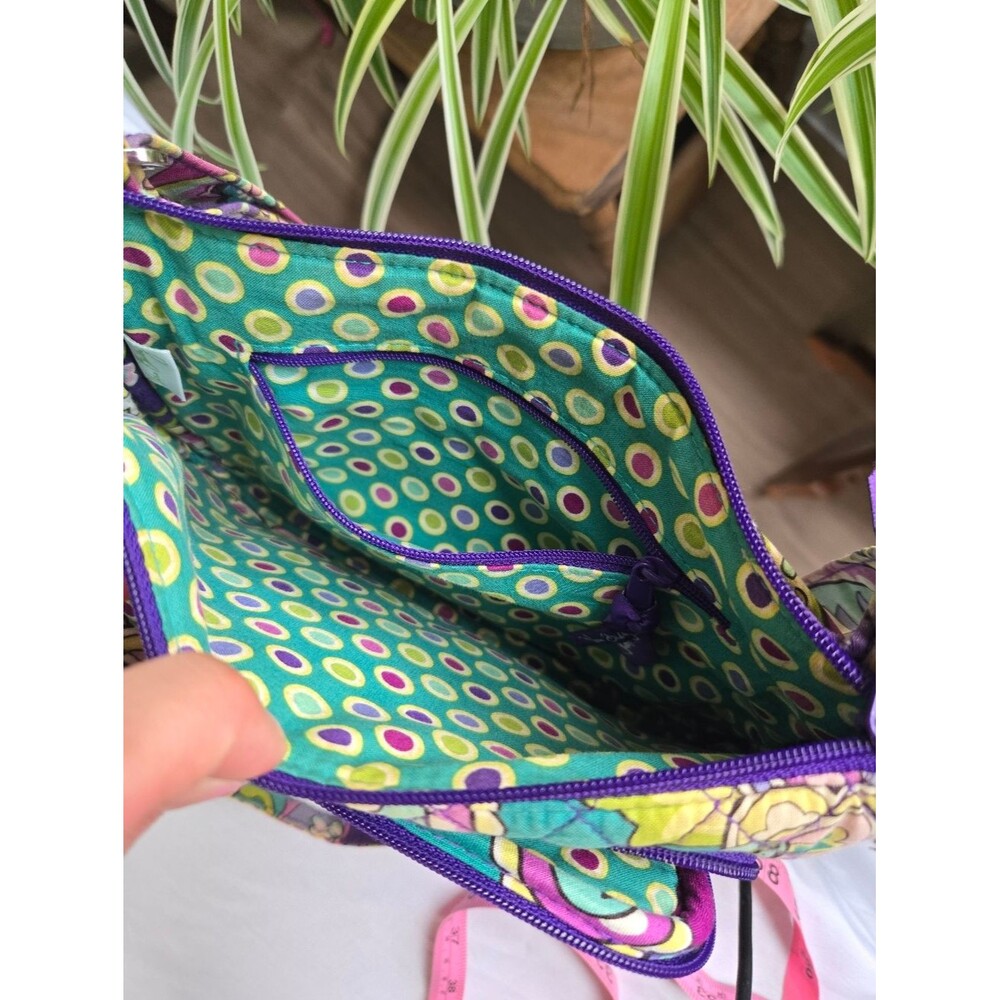 Vera Bradley Plum Crazy Little Hipster Crossbody Bag – Built-in Wallet💜🪻💟 - Picture 3 of 7